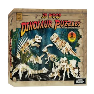 3D - Dinosaur Wooden Puzzle (215 Pieces)