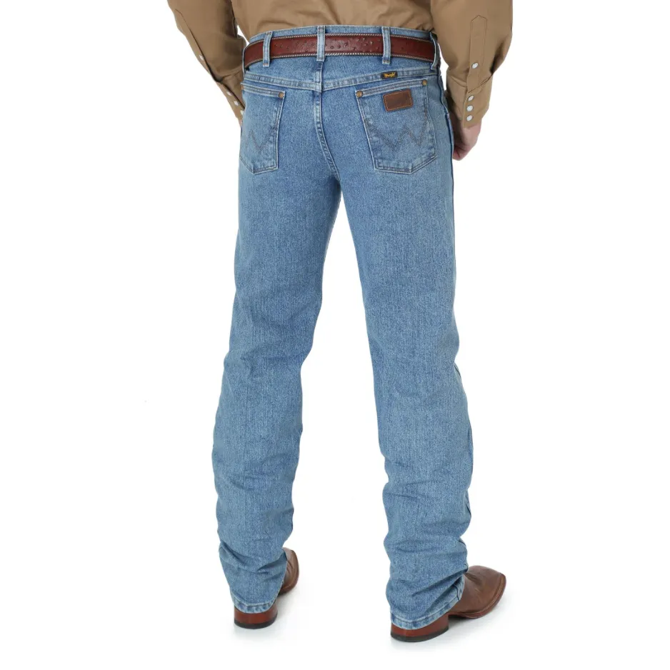 47MACSB - Wrangler Men's Advanced Comfort Cowboy Cut® Jean - Stone Bleach