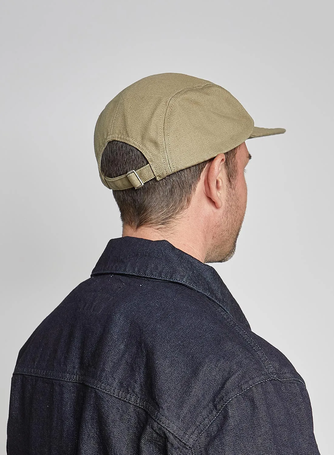 5 Panel Cap Heavy Cotton in Army