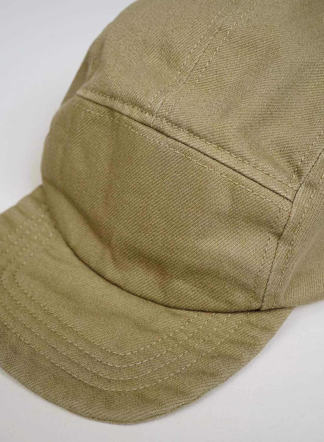 5 Panel Cap Heavy Cotton in Army