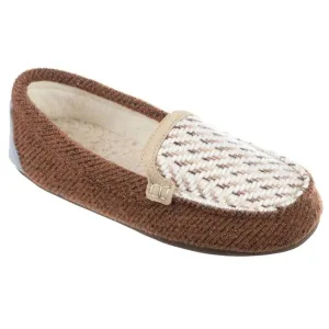 Acorn Women's Moc Slippers - Andover Driver, Buckskin, Large | A20133SKNWL