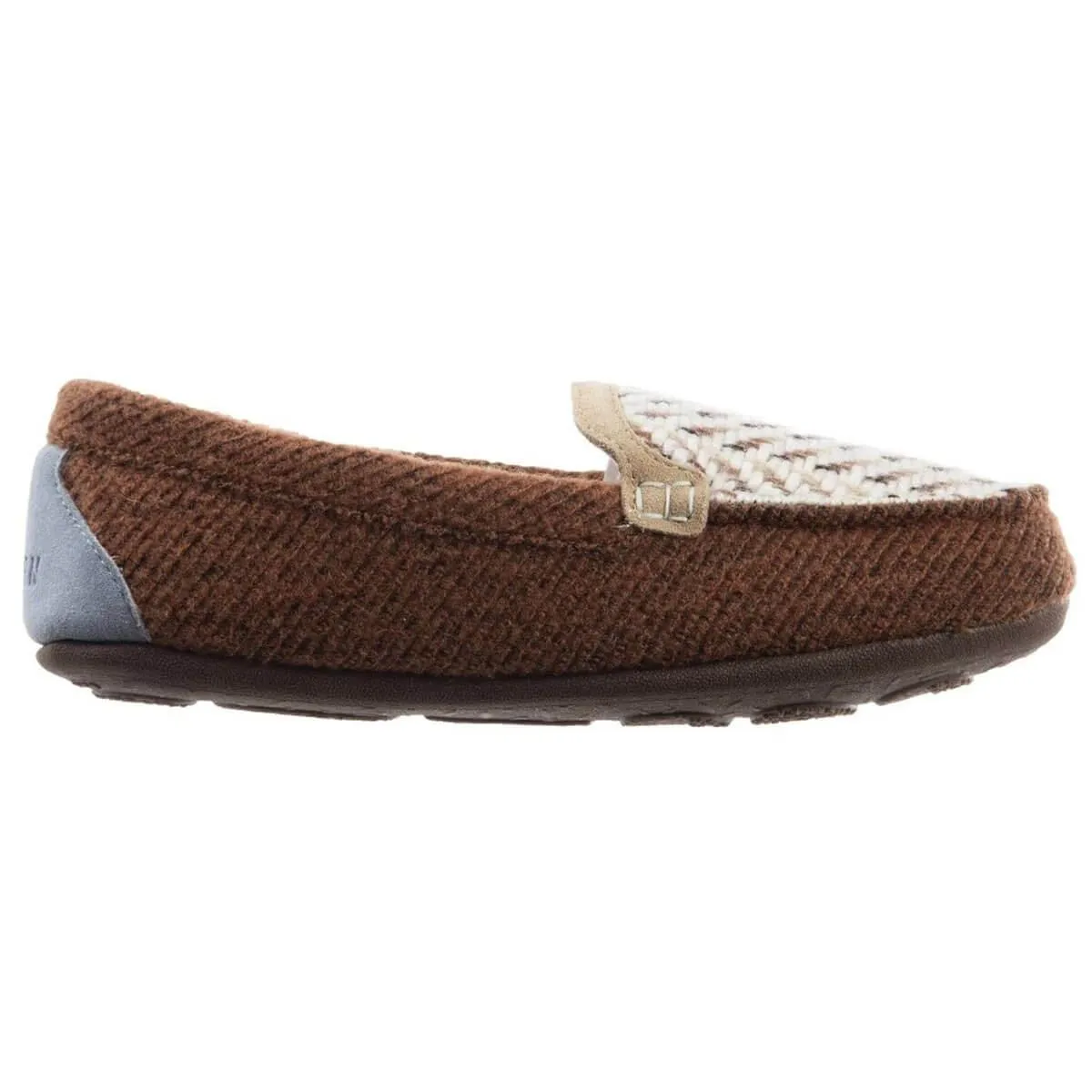 Acorn Women's Moc Slippers - Andover Driver, Buckskin, Large | A20133SKNWL