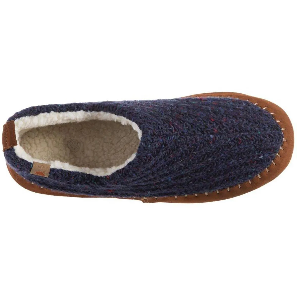 Acorn Women’s Moc Slippers - Sustainable Camden Navy, Medium | A19019NBLWM