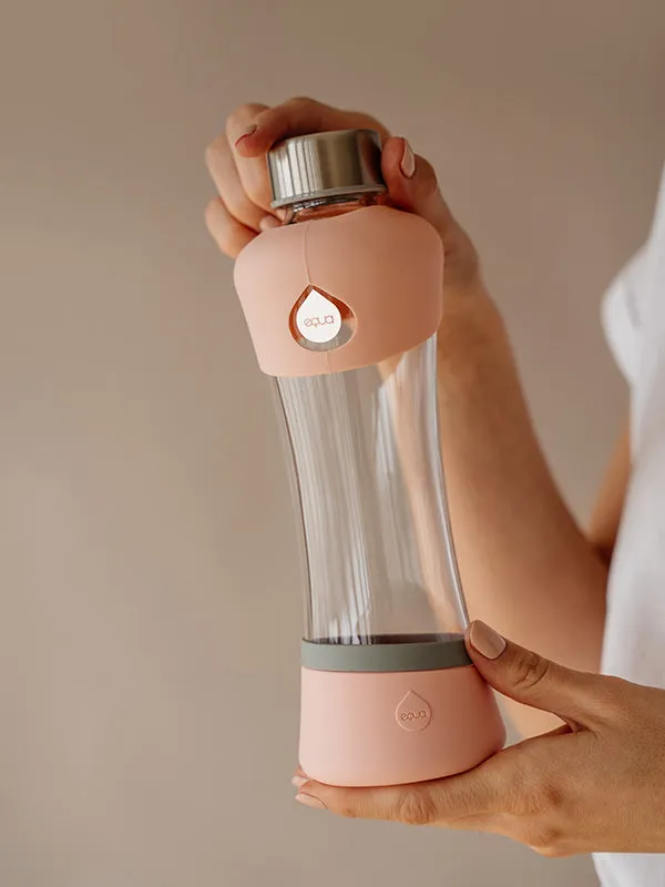 Active Peach Glass Bottle