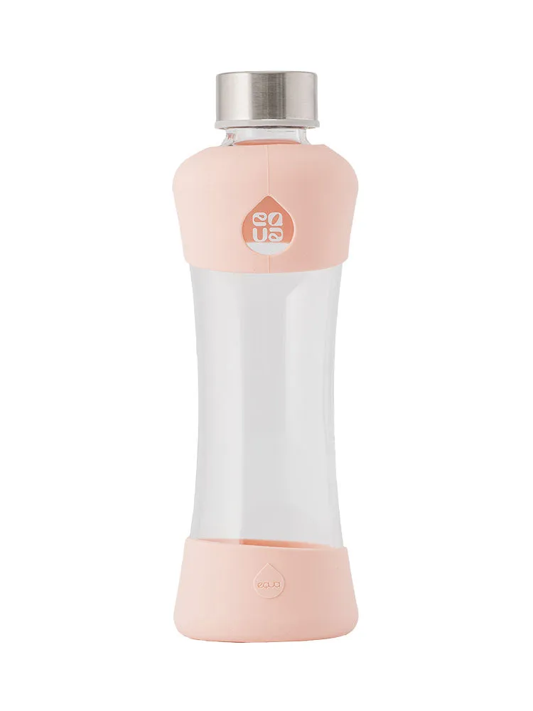 Active Peach Glass Bottle