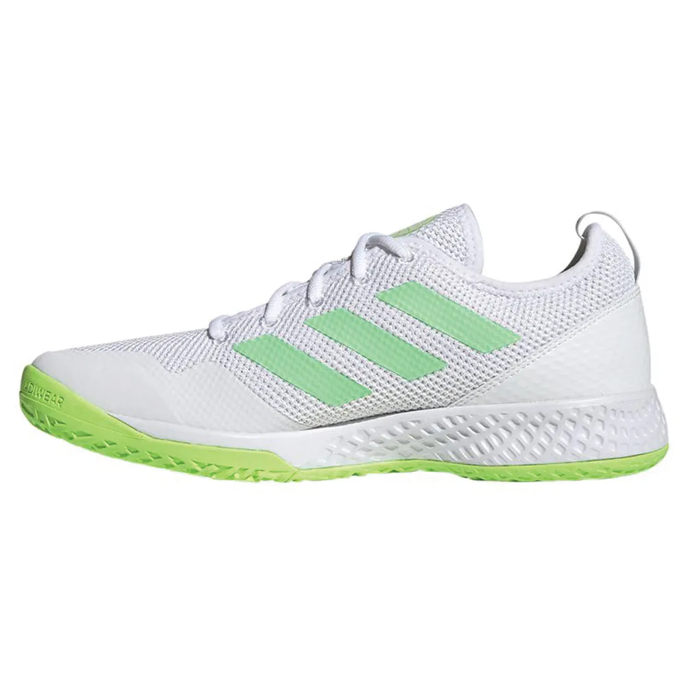 adidas Court Flash Tennis Shoes  (Mens) - Cloud White/Core Black