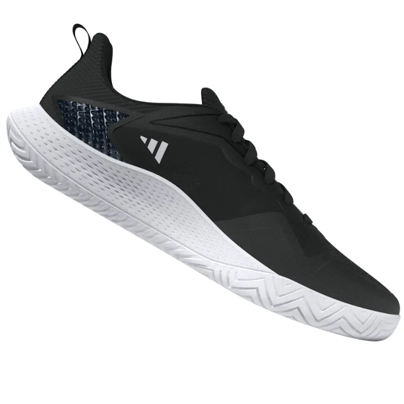 Adidas Defiant Speed Mens Tennis Shoes - Core Black / White / Grey Four