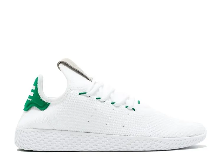 Adidas PHARRELL X TENNIS HU 'GREEN' sneakers, white