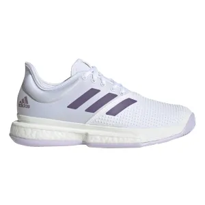 Adidas SoleCourt Purple Womens Tennis Shoes