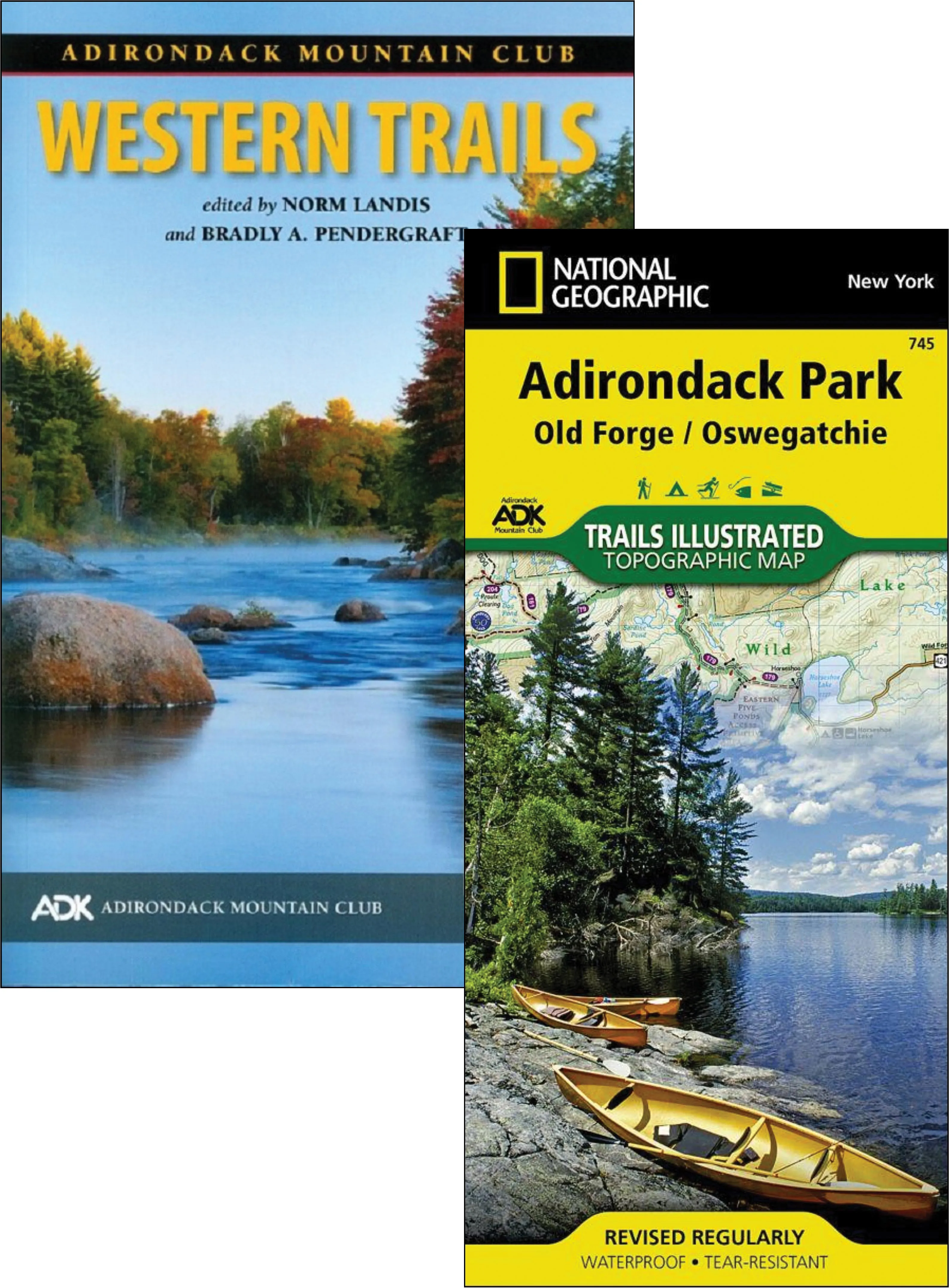 Adirondack Mountain Club Mid-Atlantic Hiking and Backpacking Guides: Explore Alpine Summits with Nancy Slack & Allison Bell