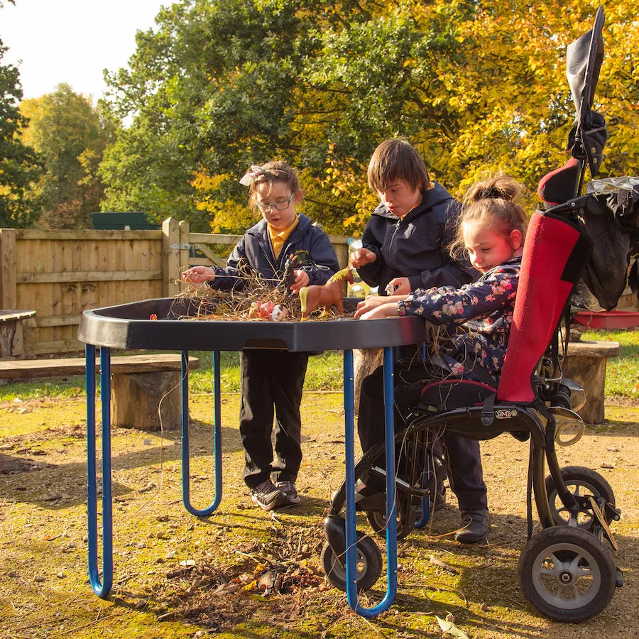 Adjustable Active World Stand for Wheelchairs