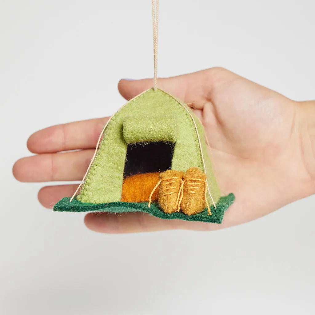 Adventure Tent Ornament