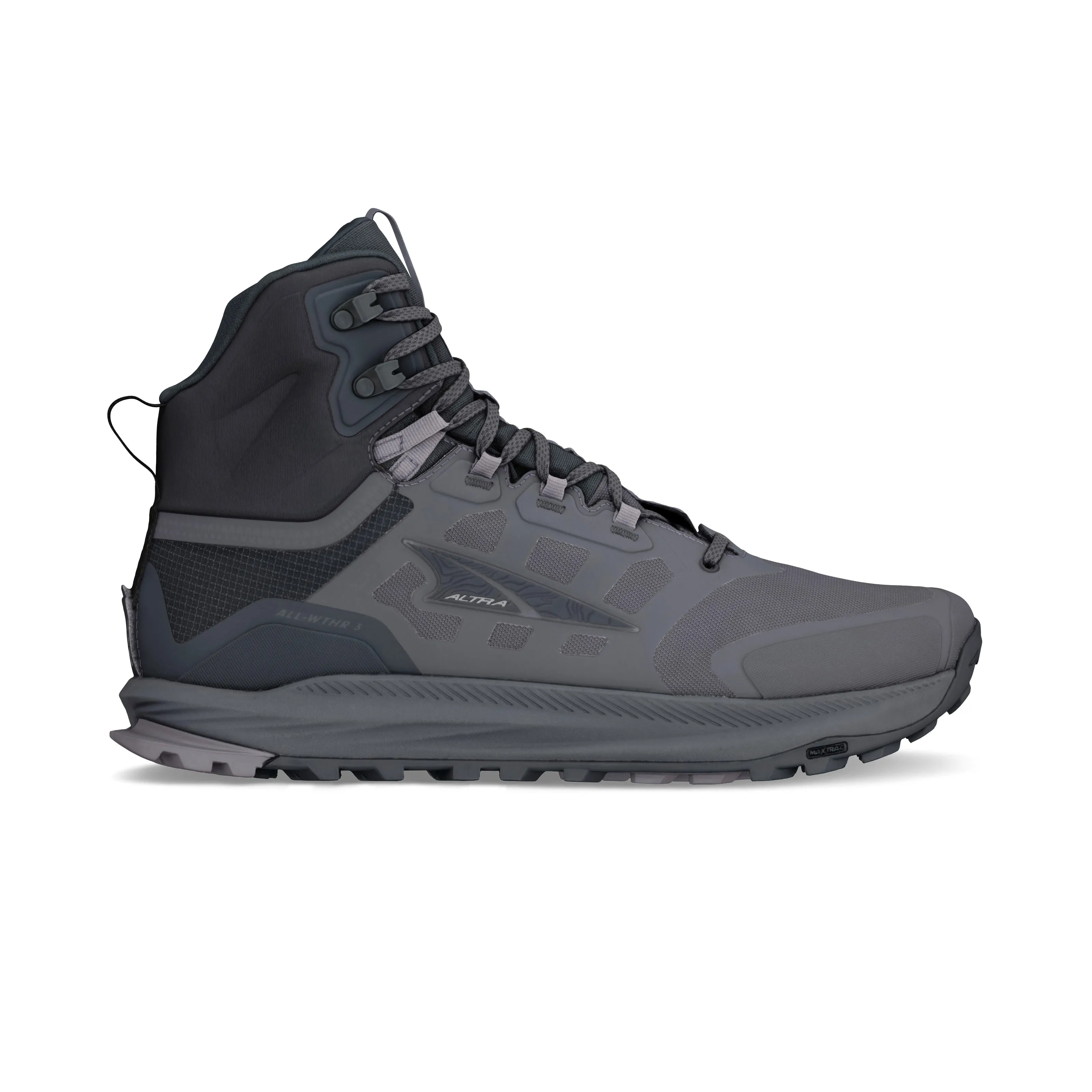 Altra | Lone Peak 9 Waterproof MID | Men's | Black/Gray