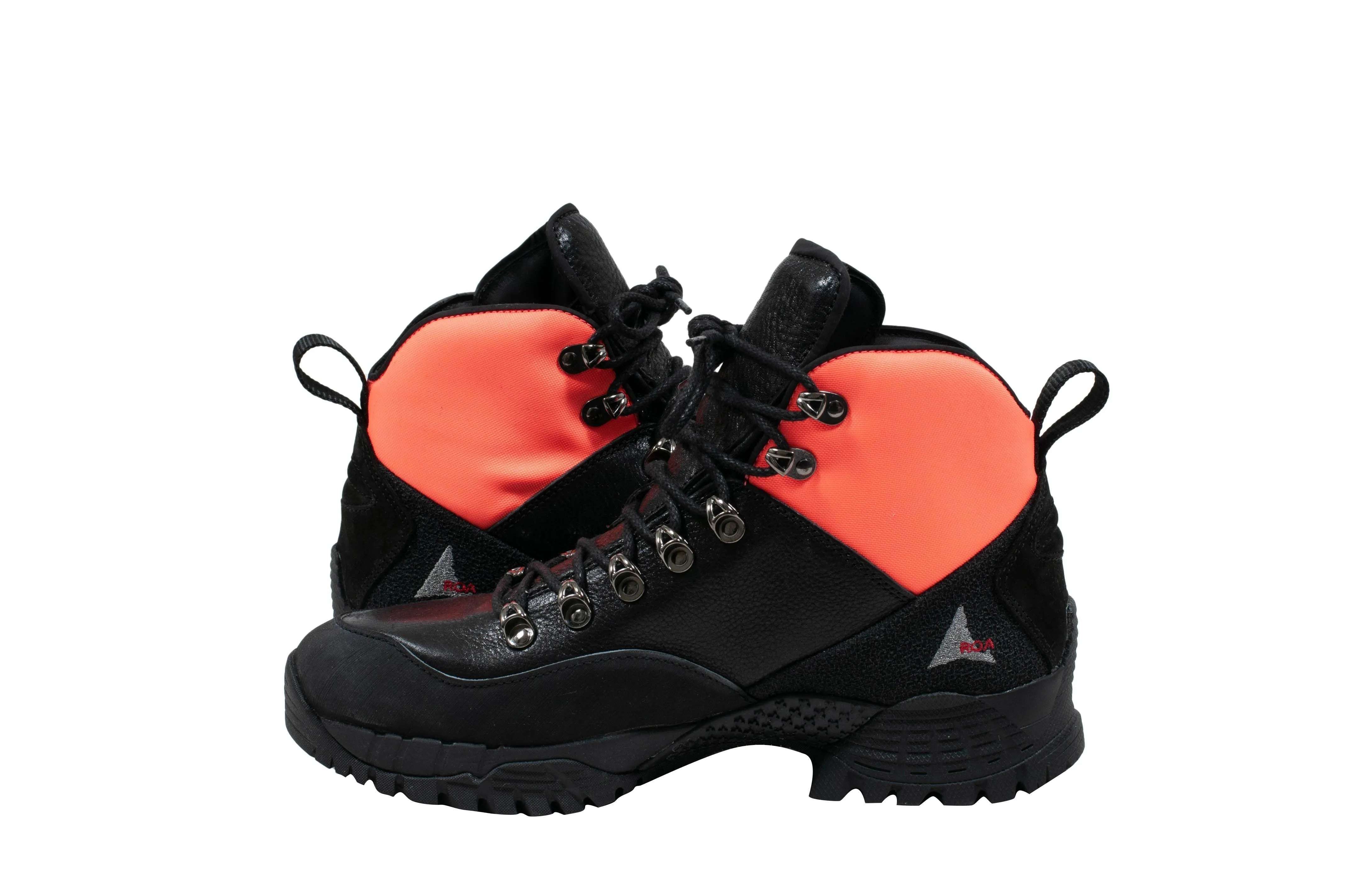 Andreas Hiking Boots (Orange/Black)