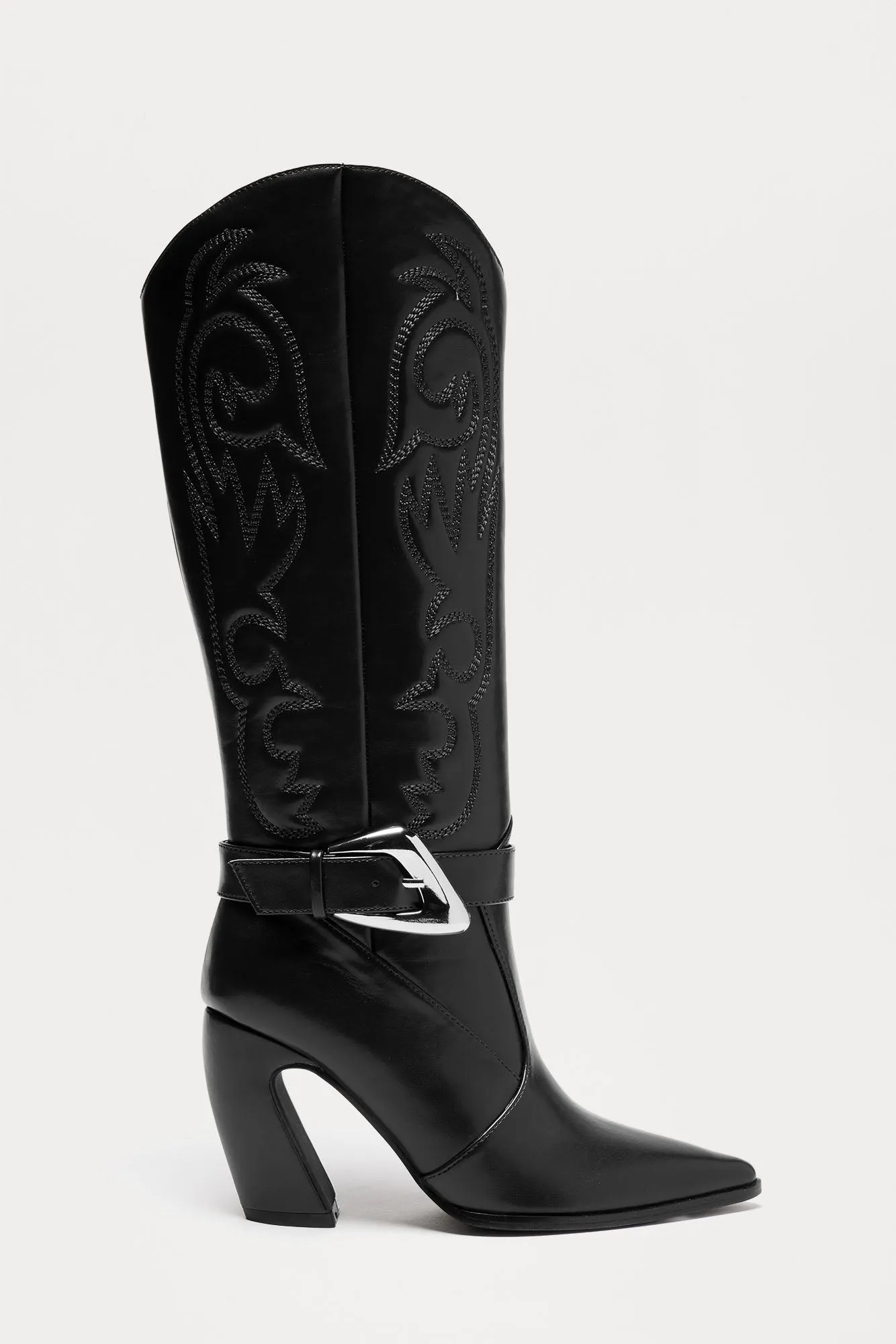 Andy Cowboy Boots - Black