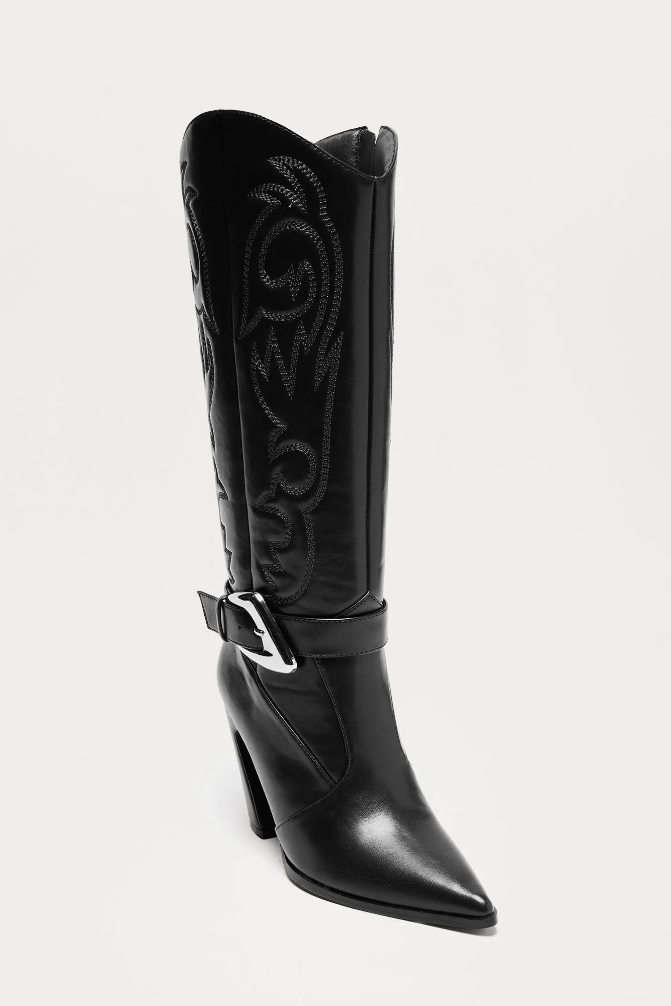 Andy Cowboy Boots - Black