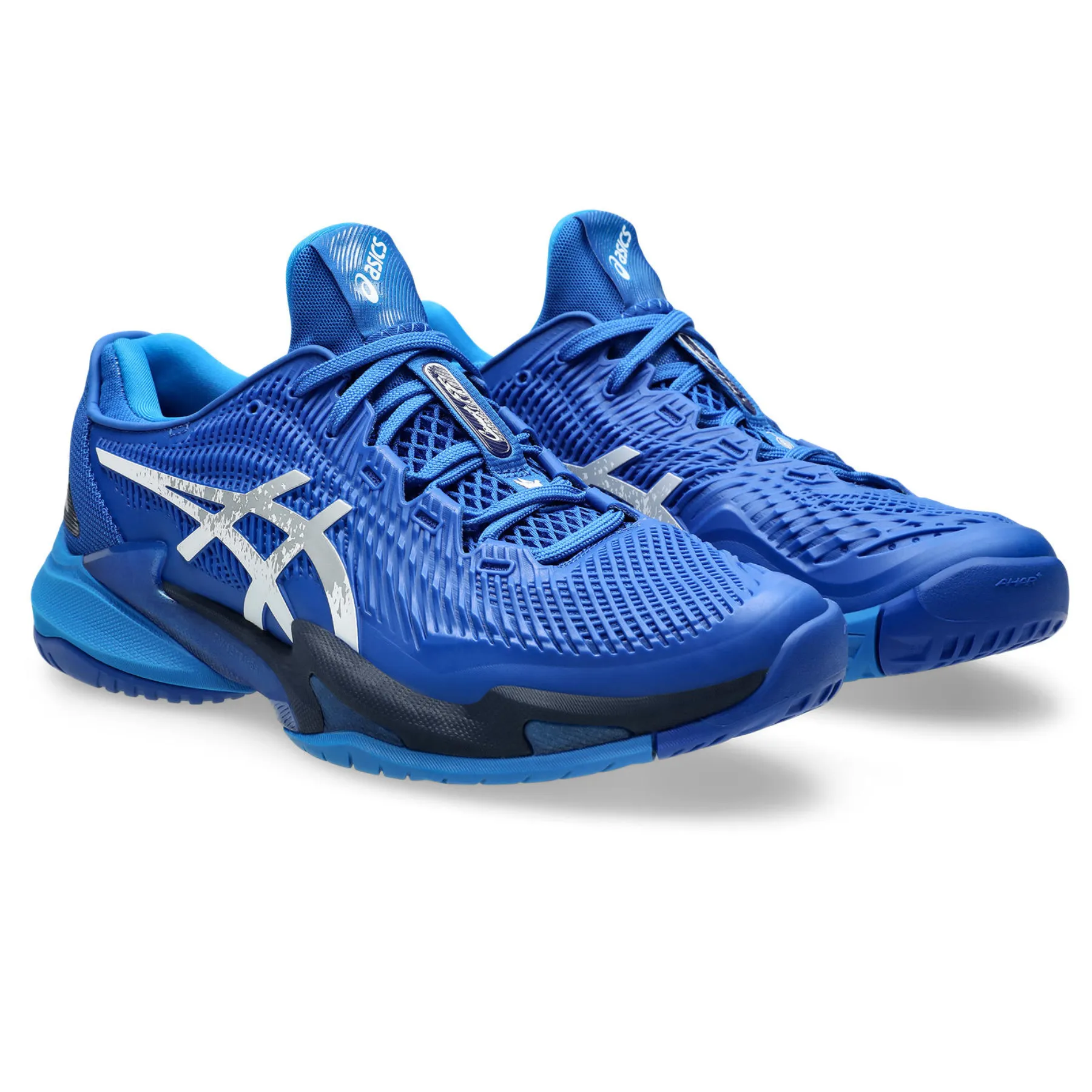 Asics Court FF 3 Novak Tennis Shoes - Tuna Blue/Pure Silver