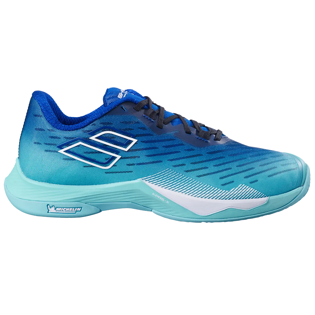 Babolat Men's Shadow Tour 5 Wide Indoor Shoes Ceramic Blue