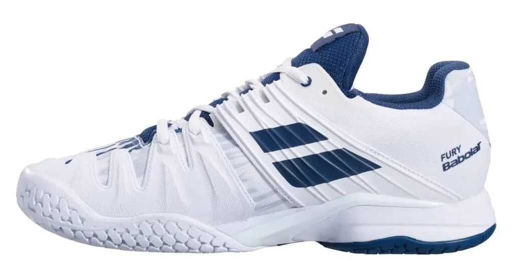 Babolat Propulse Fury All Court Men's White/Blue Tennis Shoe