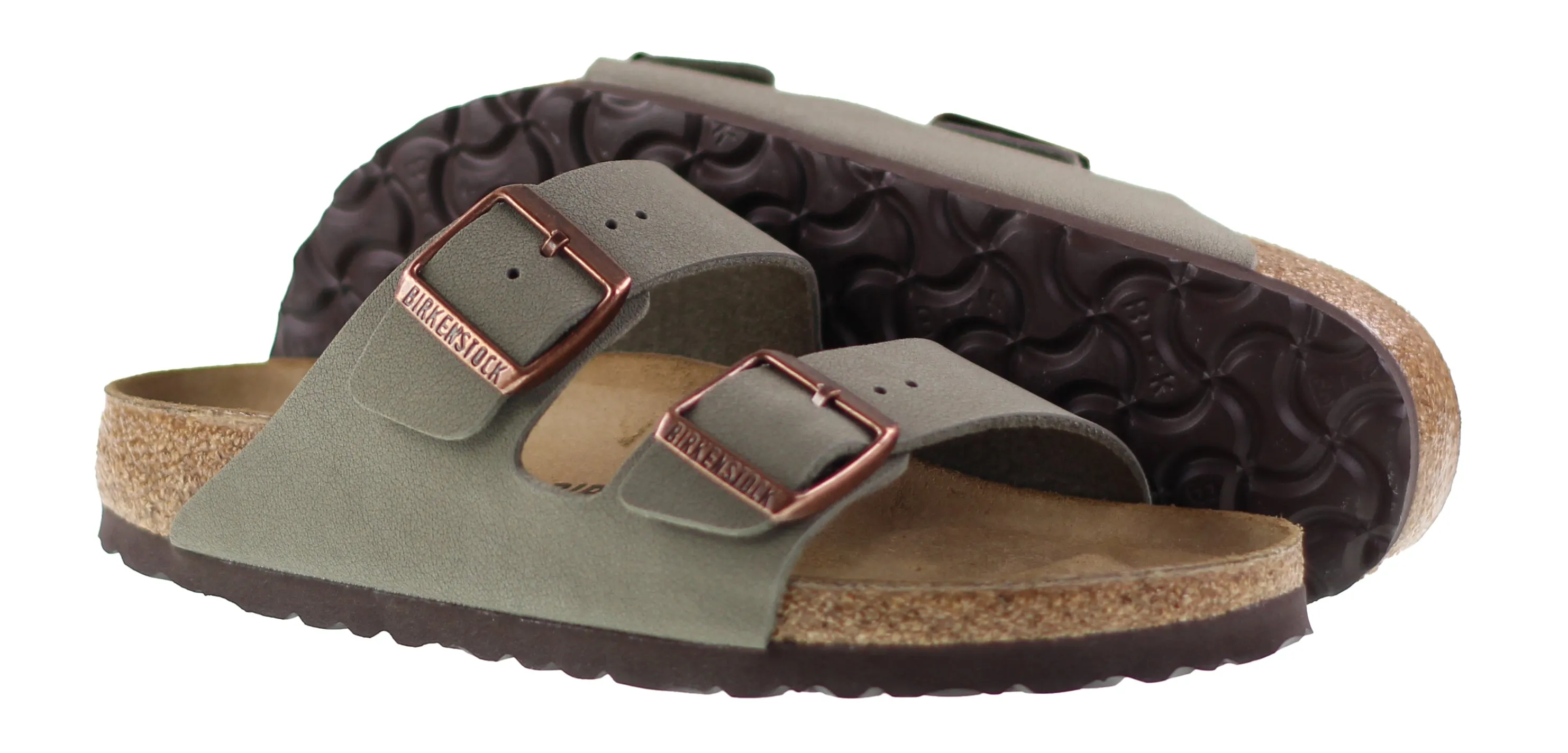 Birkenstock Womens Arizona BF Stone