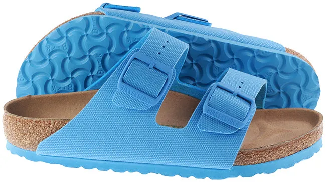 Birkenstock Womens Arizona Textile Vegan Sky Blue