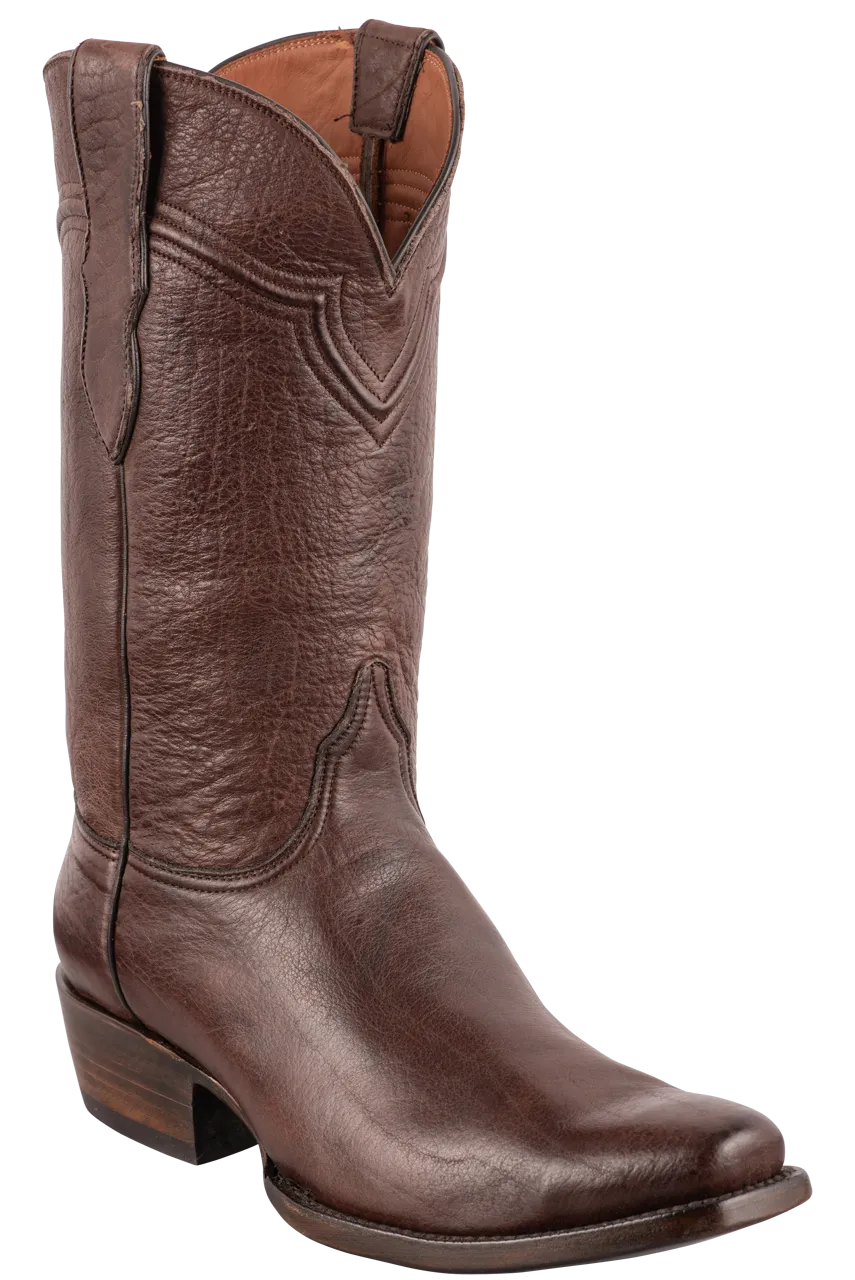 Black Jack Men's Bison Exclusive Cowboy Boots - Chocolate