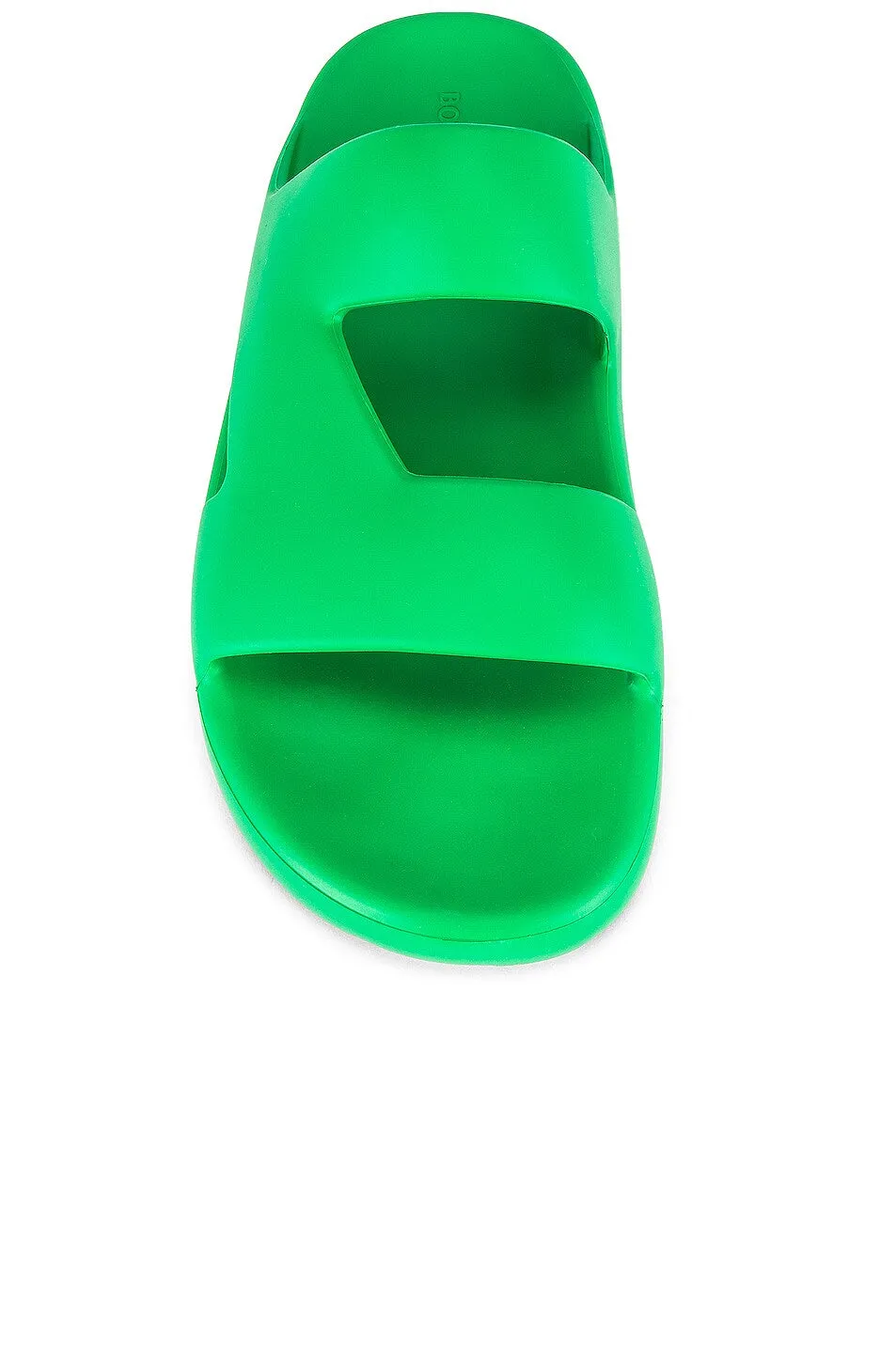 Bottega Veneta Sandal Gel Rubber Slides, Parakeet