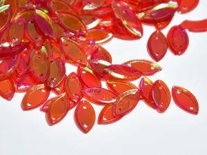 Bright Red Boat Plastic Sequins(Wholesale)