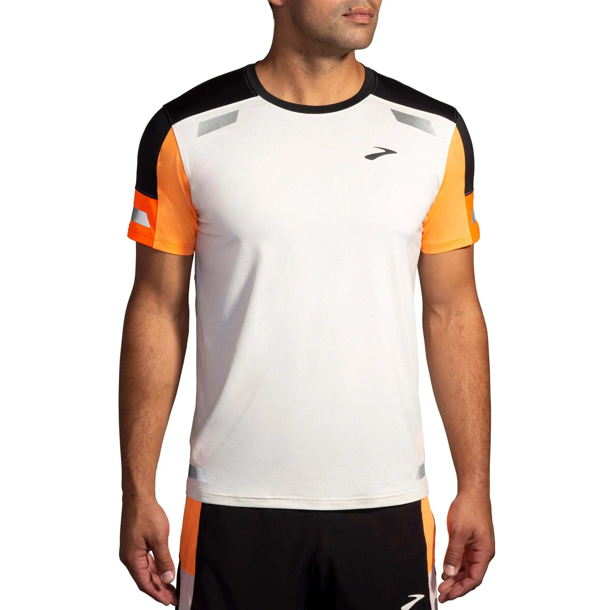 Brooks | Men's Run Visible Short Sleeve 2.0 - Ecru