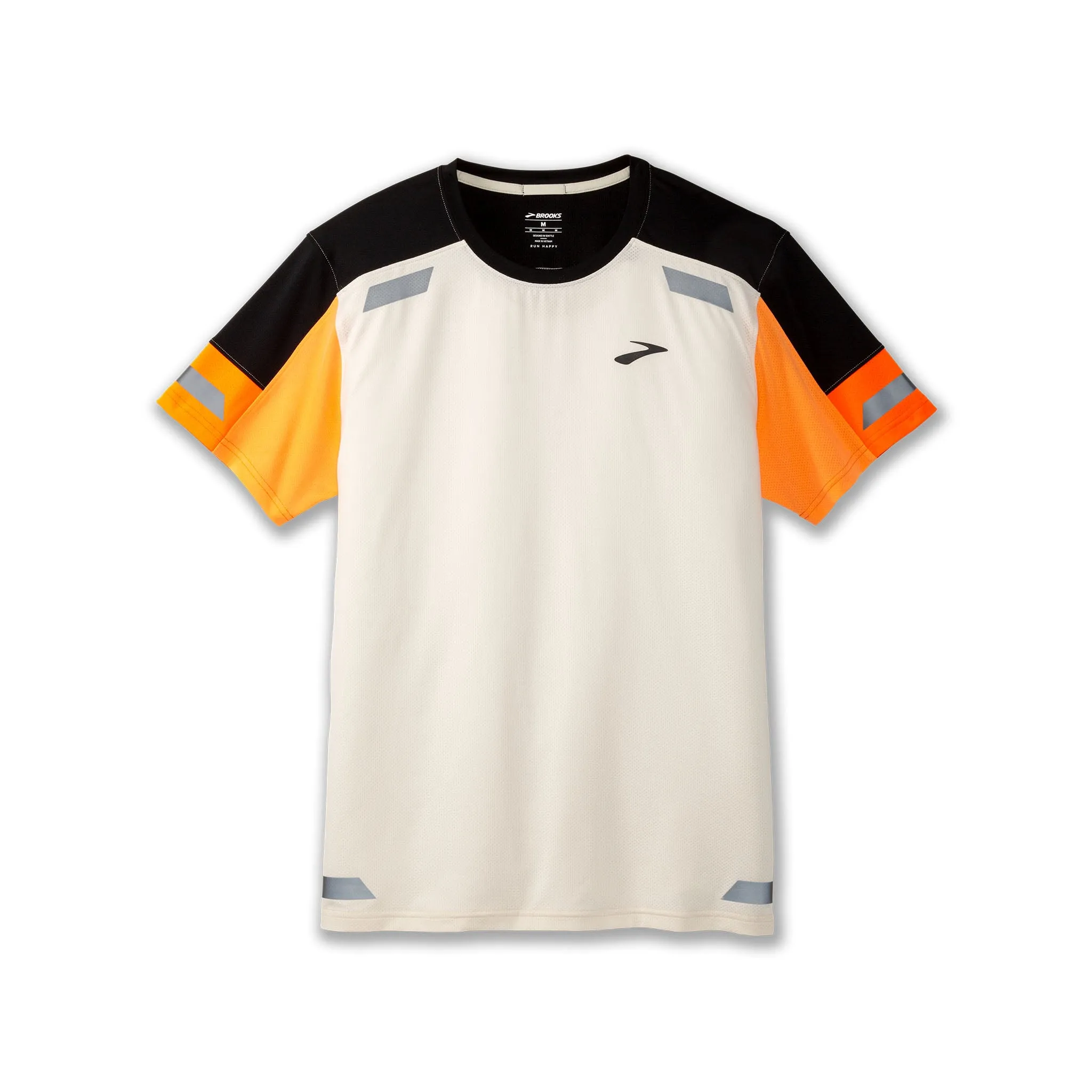 Brooks | Men's Run Visible Short Sleeve 2.0 - Ecru