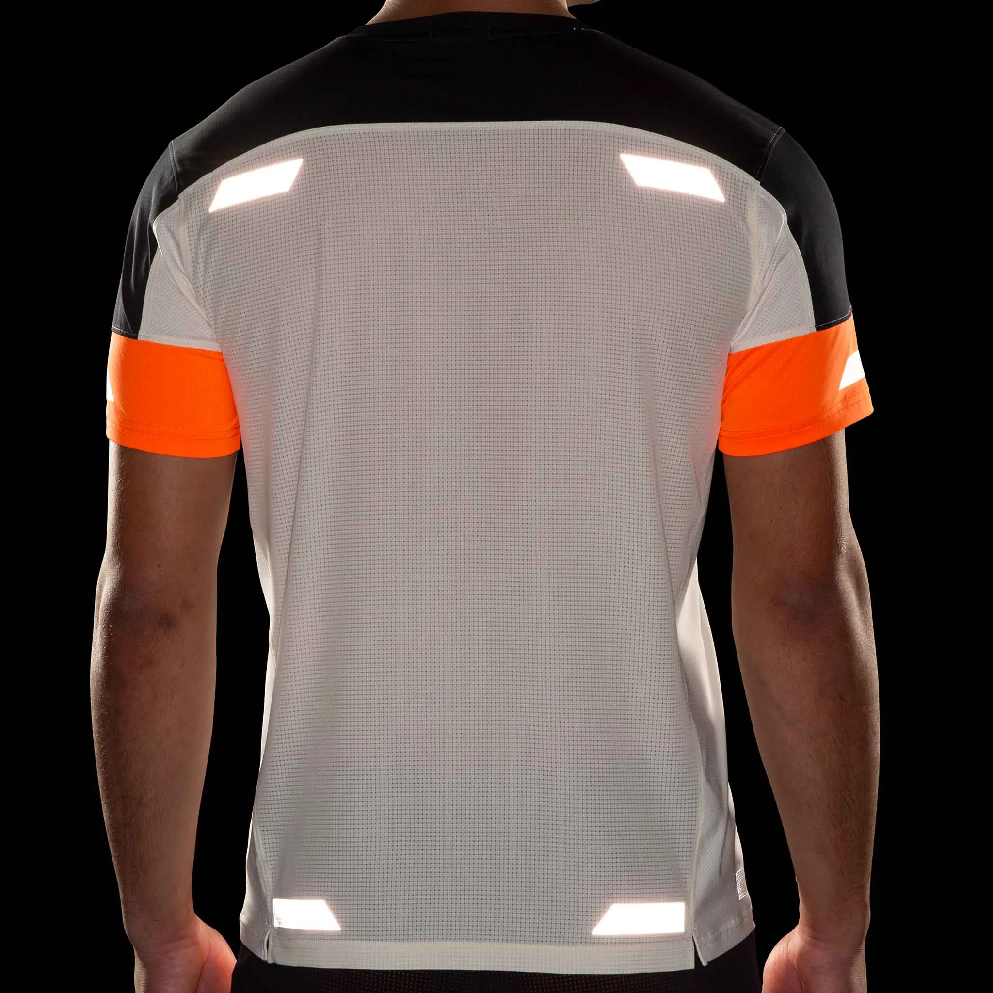 Brooks | Men's Run Visible Short Sleeve 2.0 - Ecru