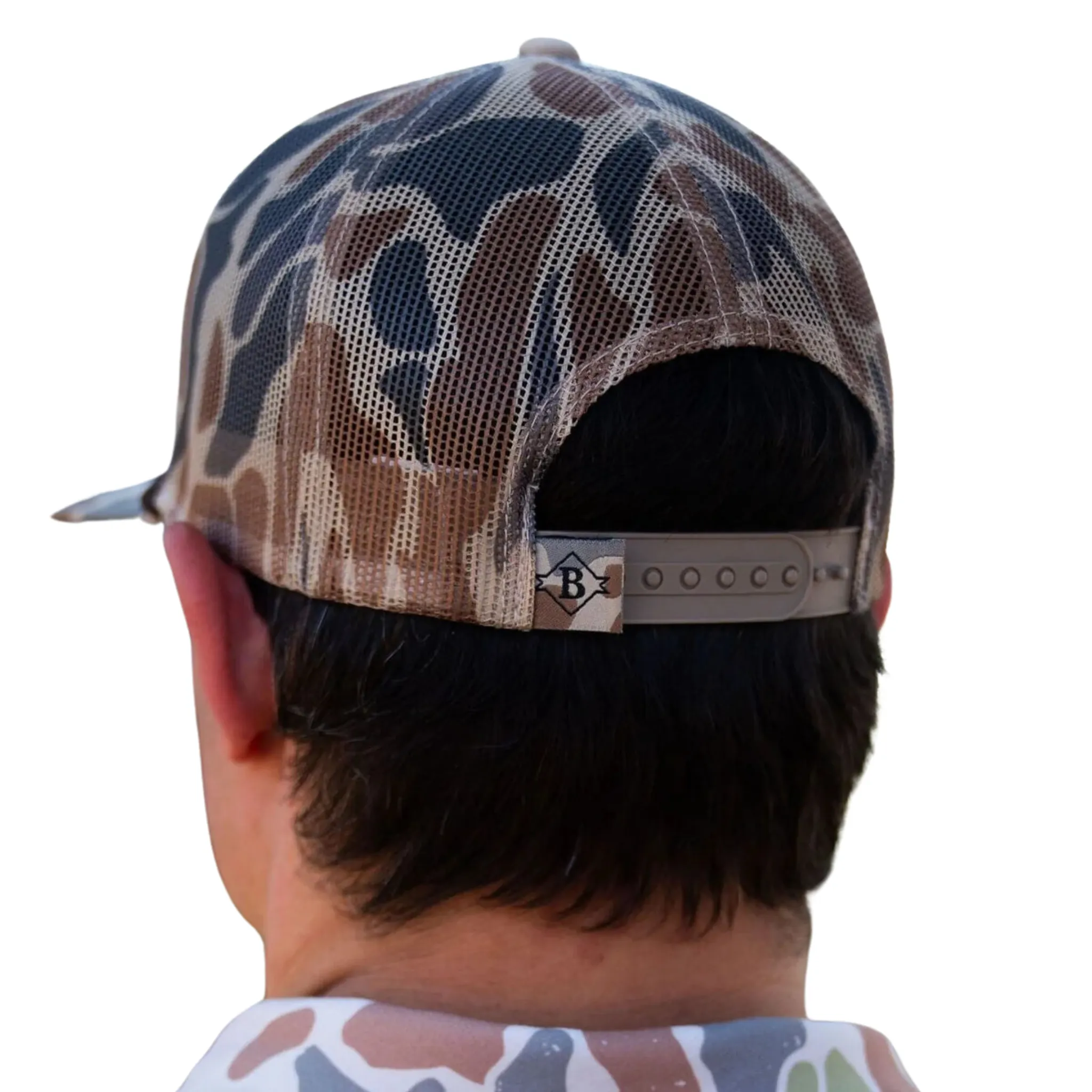 BURLEBO WOOD DUCK STAMP CAMO HAT - CDSCC