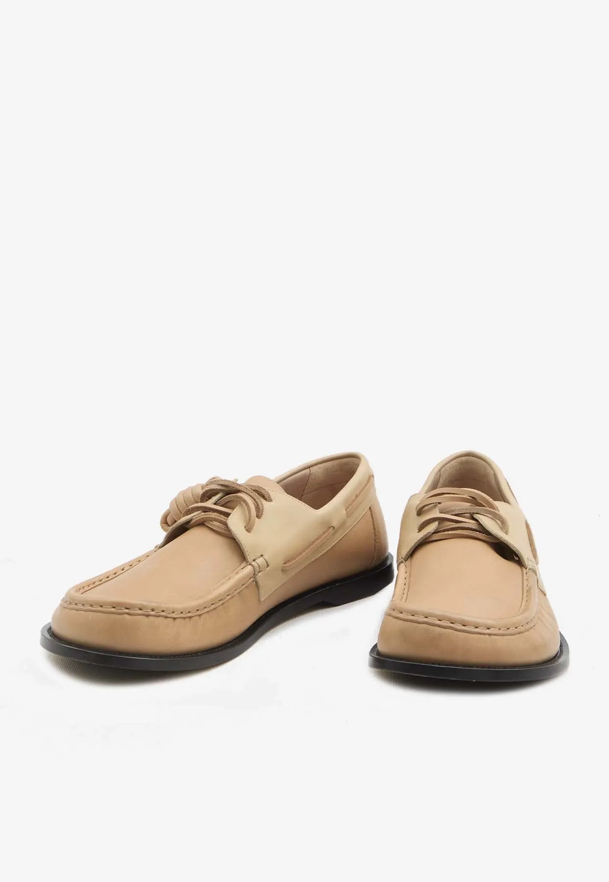 Campo Calfskin Boat Shoes