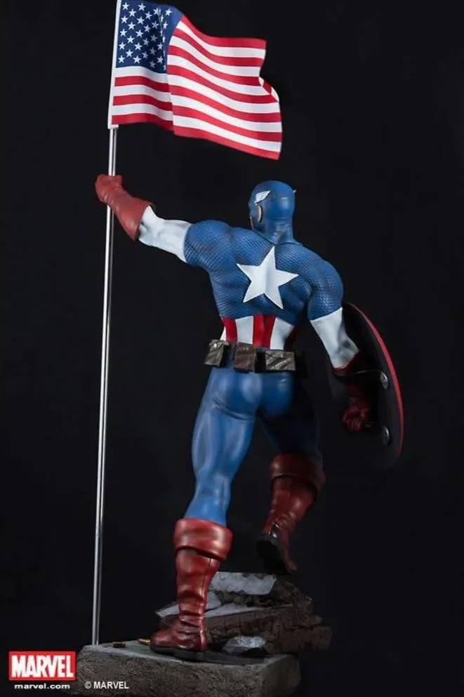 Captain America 1/4 Scale Statue WITH COIN