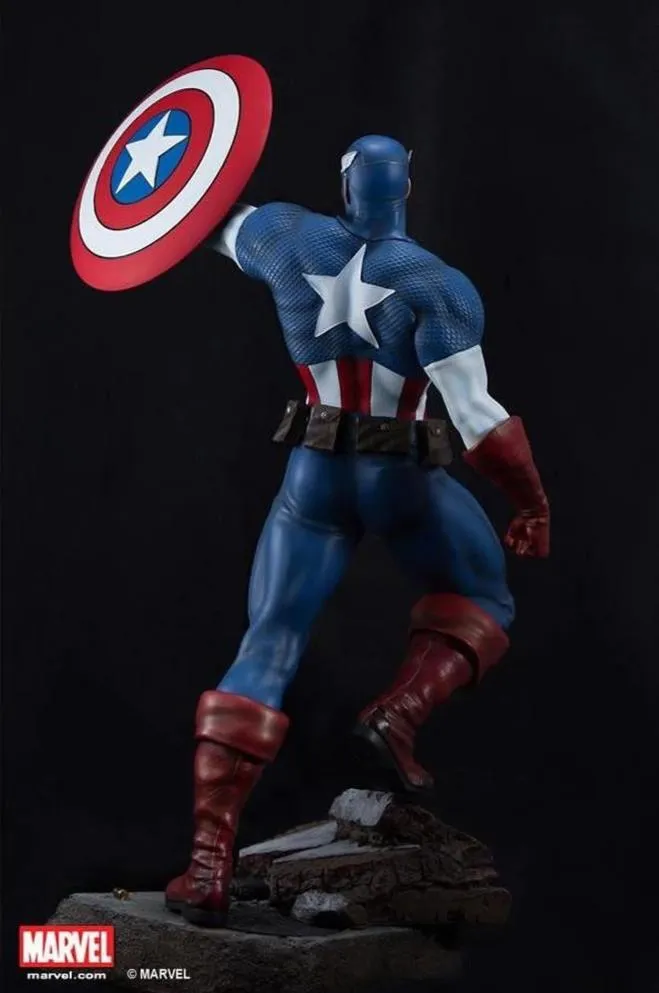 Captain America 1/4 Scale Statue WITH COIN