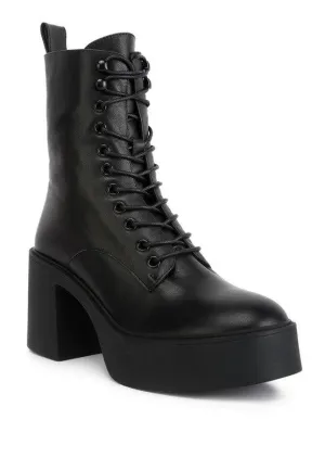 Carmac High Ankle Platform Boots