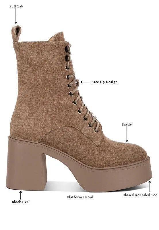 Carmac High Ankle Platform Boots