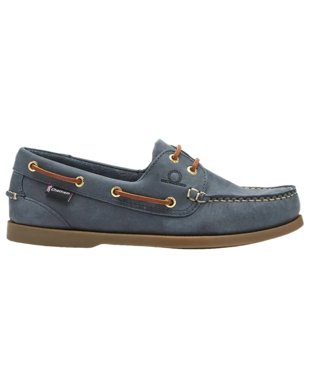 Chatham Mens The Deck II G2 Premium Leather Boat Shoes