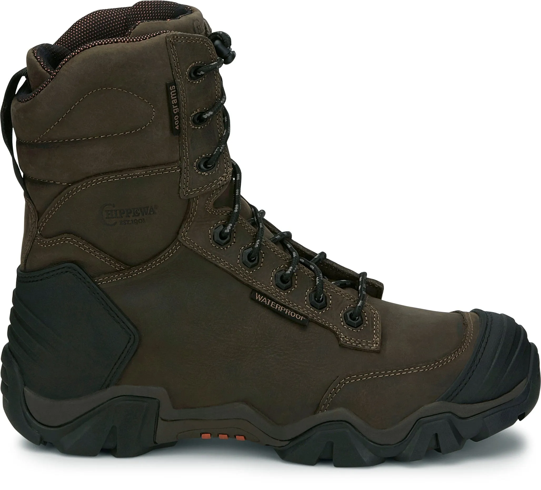 Chippewa Men's Cross Terrain Waterproof Insulated Nano Composite Toe Hiker Work Boots AE5014