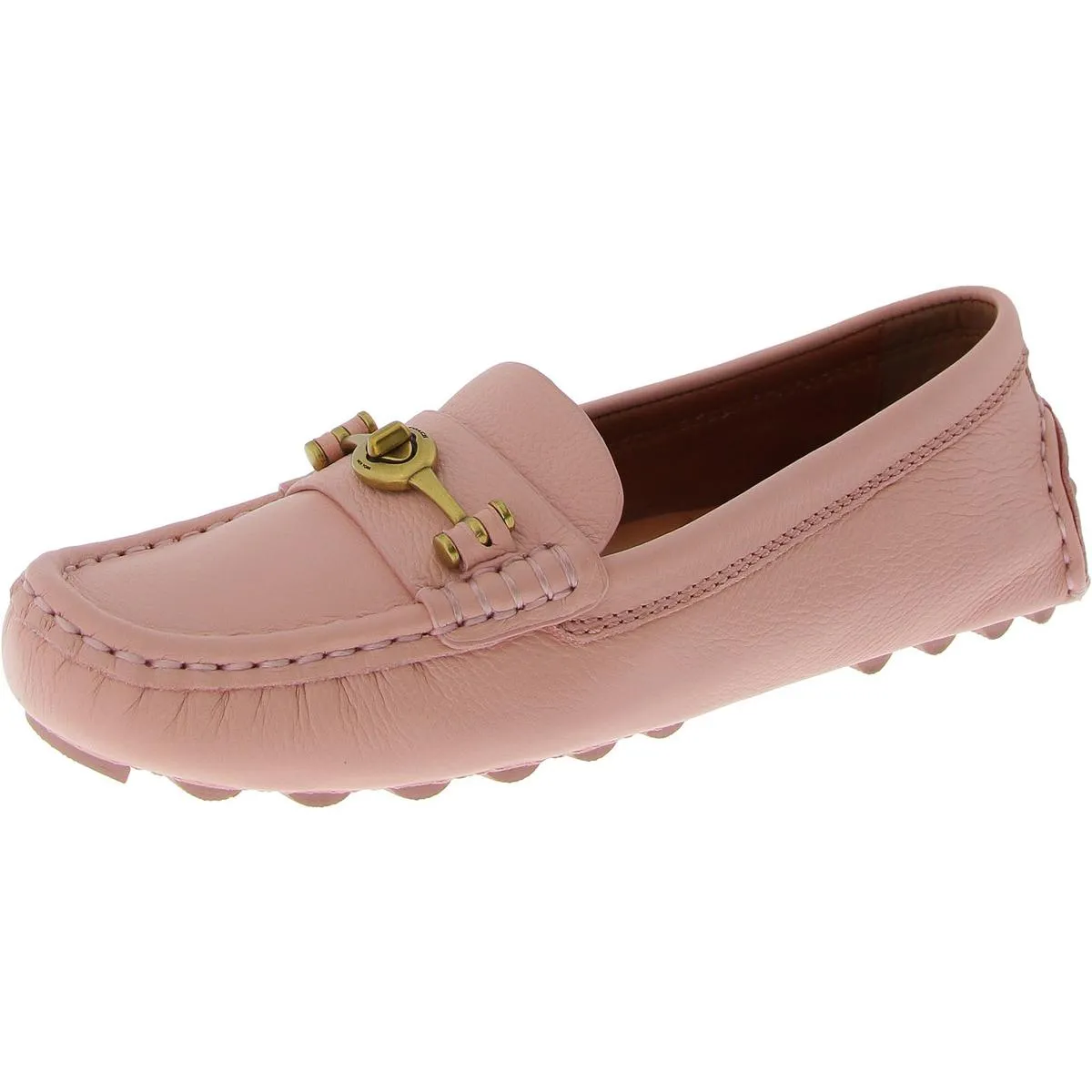 Coach Womens Crosby Leather Slip On Driving Moccasins