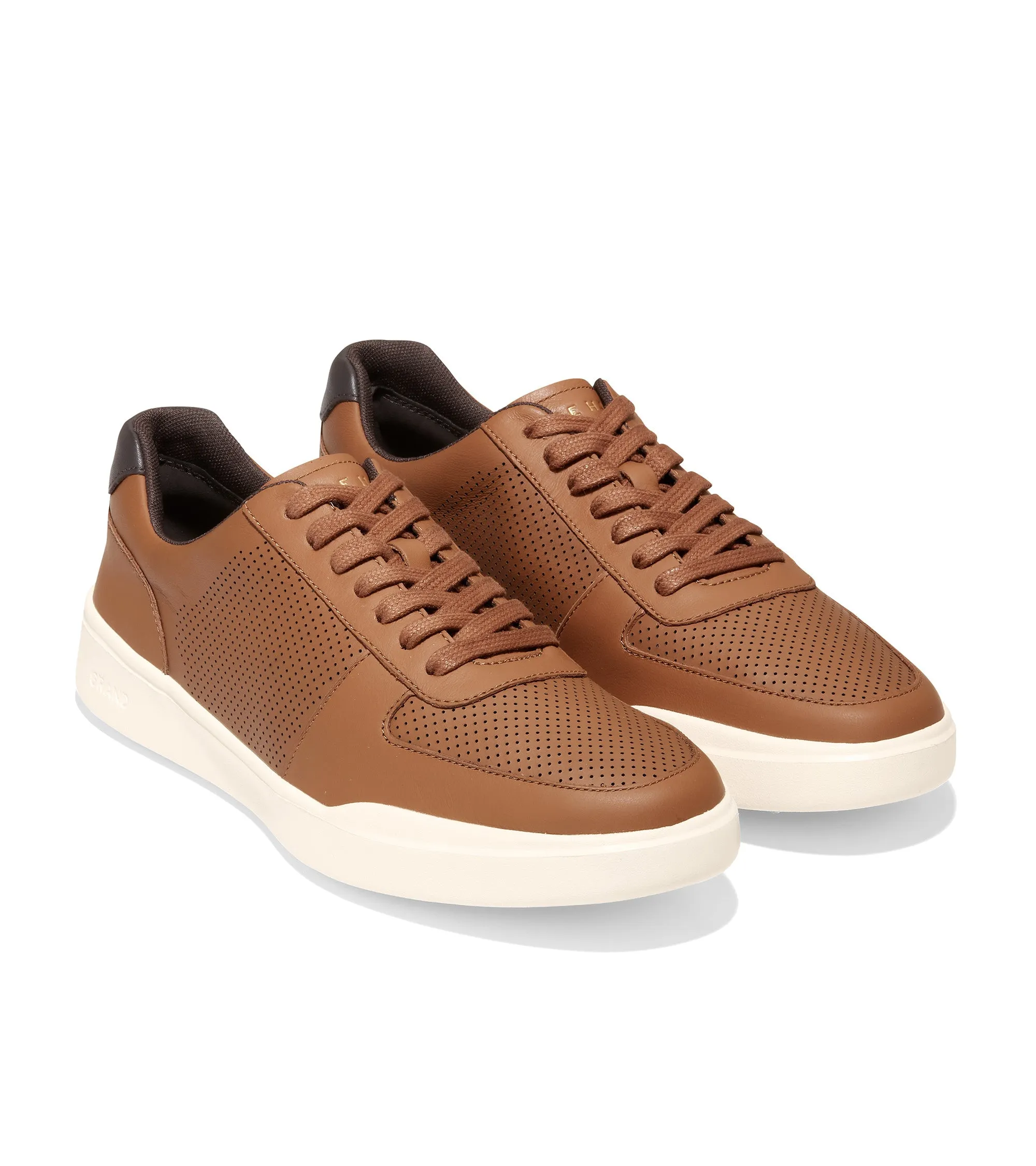 Cole Haan Men's Grand Crosscourt Modern Tennis Sneaker - British Tan Leather