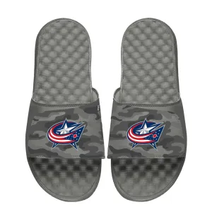 Columbus Blue Jackets Urban Camo Slides