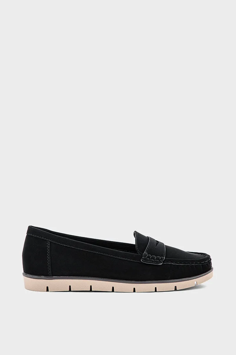 Comfort Moccassin IK7014-Black