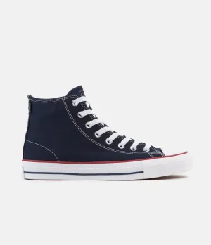 Converse CTAS Pro Hi Archive Print Shoes - Obsidian / White / Enamel Red