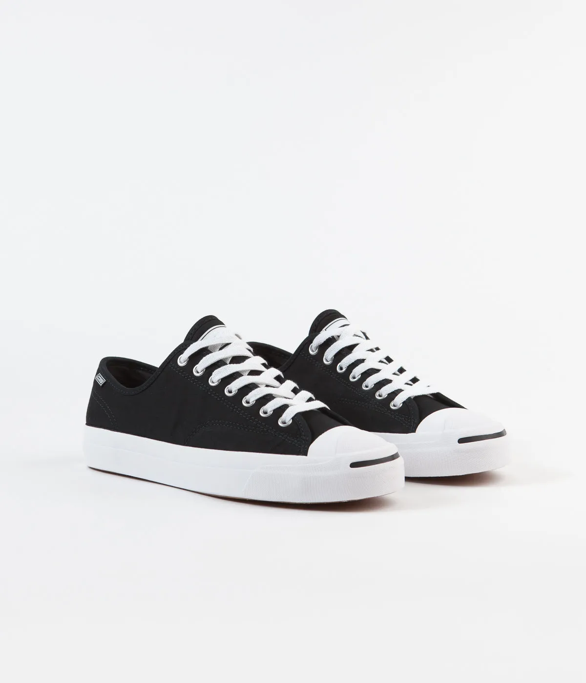 Converse Jack Purcell Pro Ox Archive Print Shoes - Black / White / Black