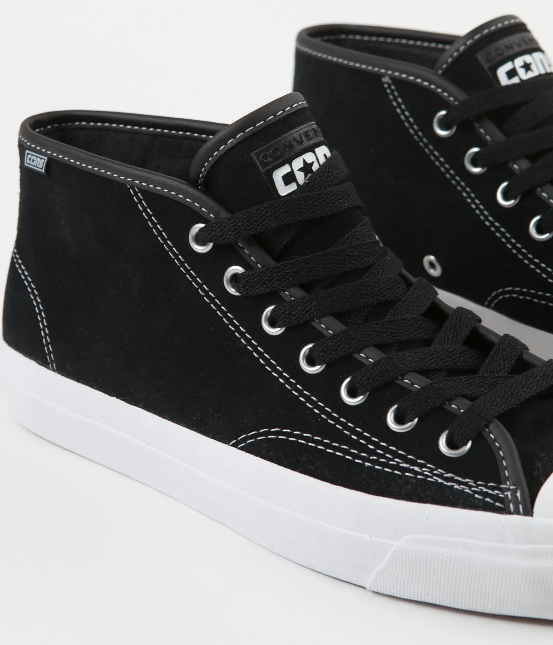 Converse JP Pro Mid Shoes - Black / White / Black