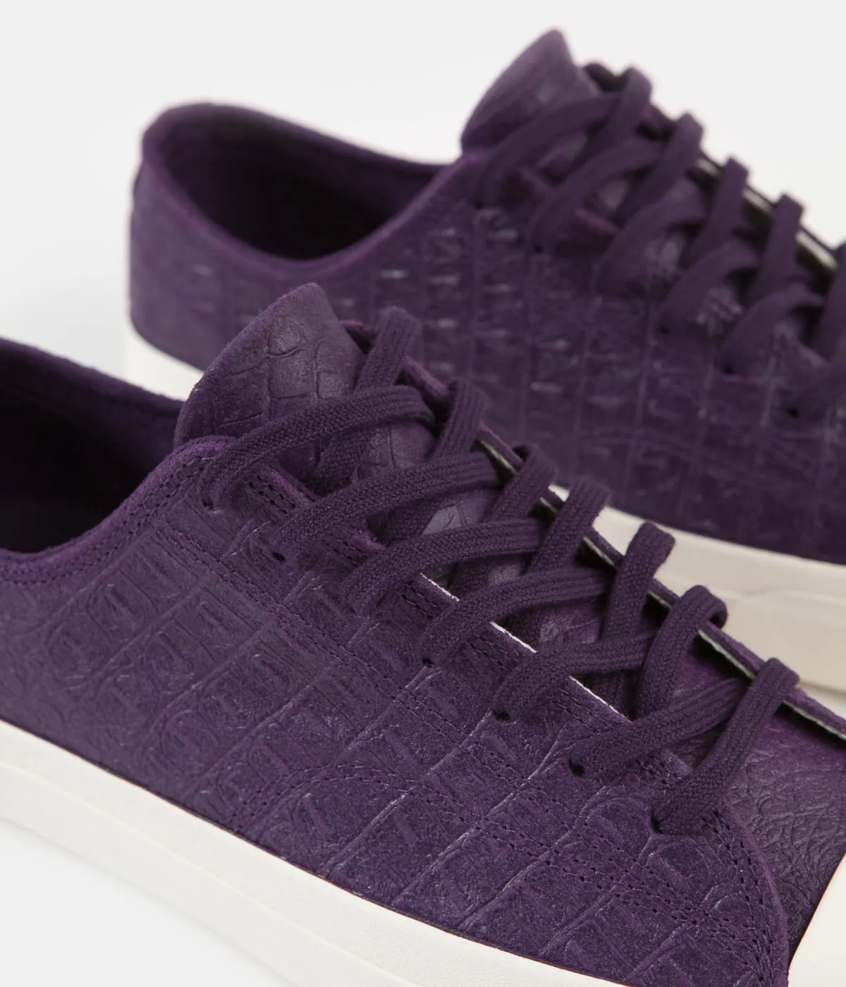 Converse x Pop Trading Company JP Pro Ox Shoes - Purple / Black