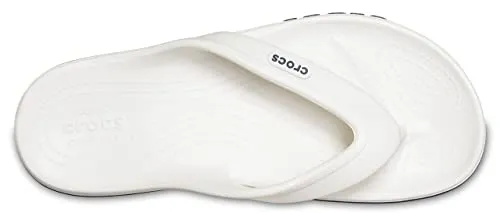 Crocs Bayaband Flip Flop - White/Navy, Size M11/W13