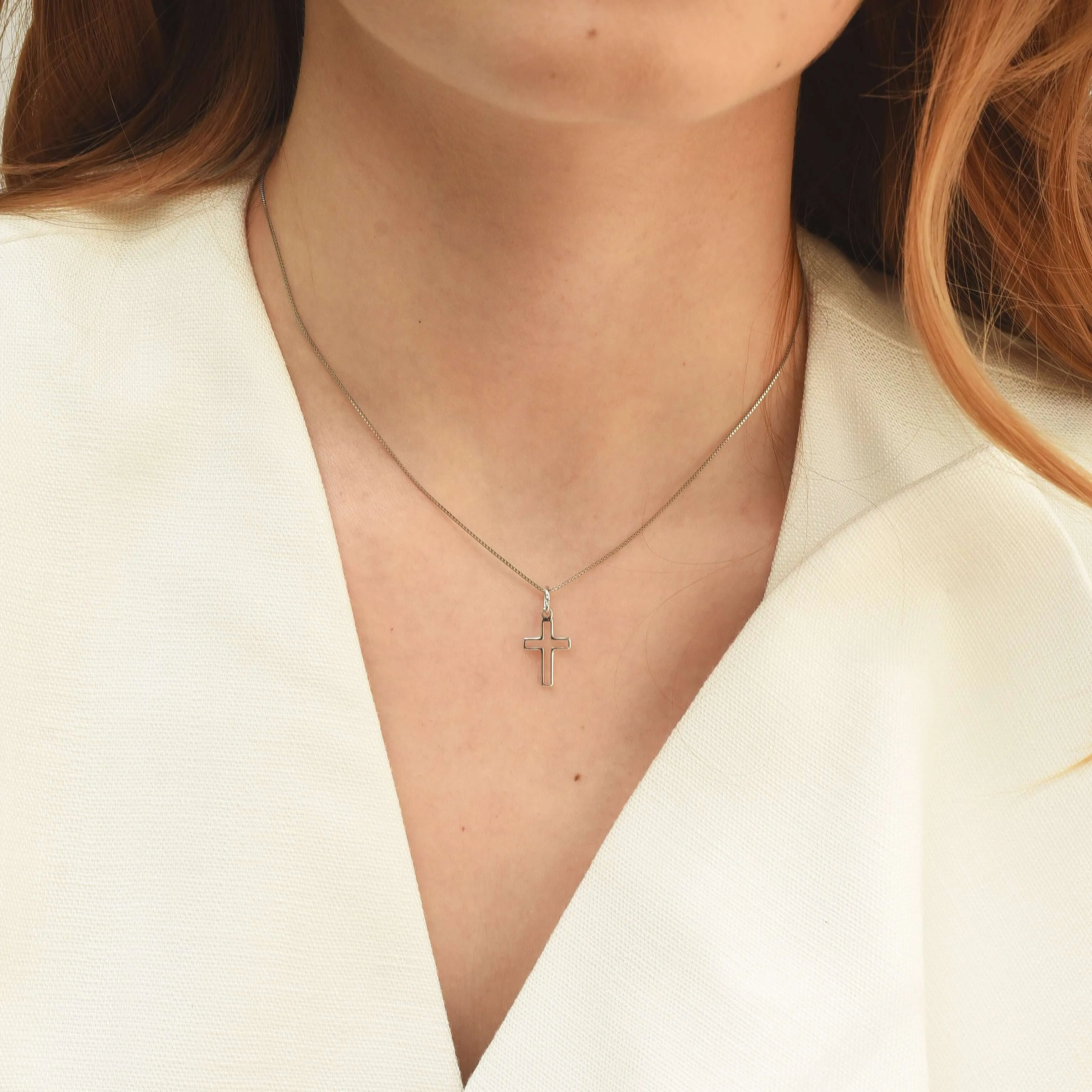 CROSS PENDANT - SILVER