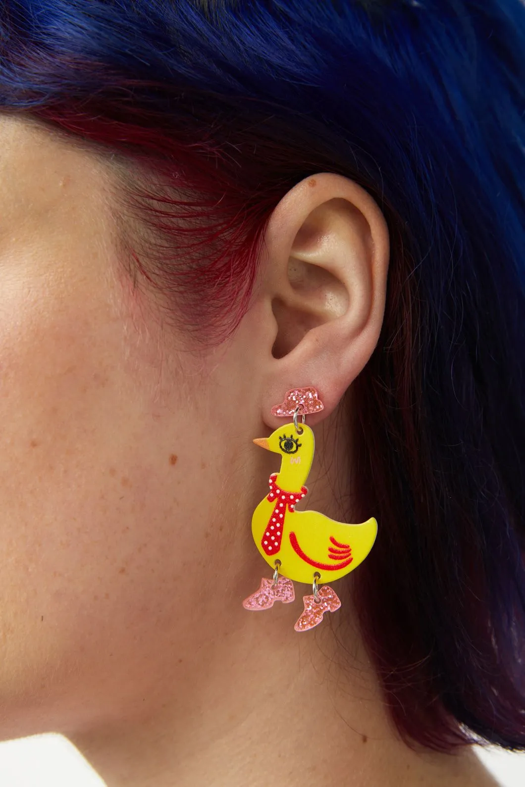 Cute Duck Earrings